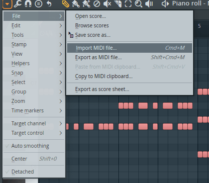how to copy notes on fl studio
