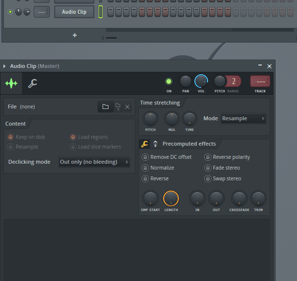 how to open channel settings in fl studio