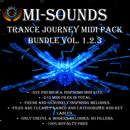 MI-Sounds - Trance Journey Midi Pack Bundle Vol. 1.2.3